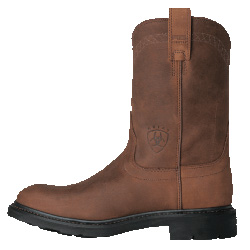 ariat slip on steel toe boots